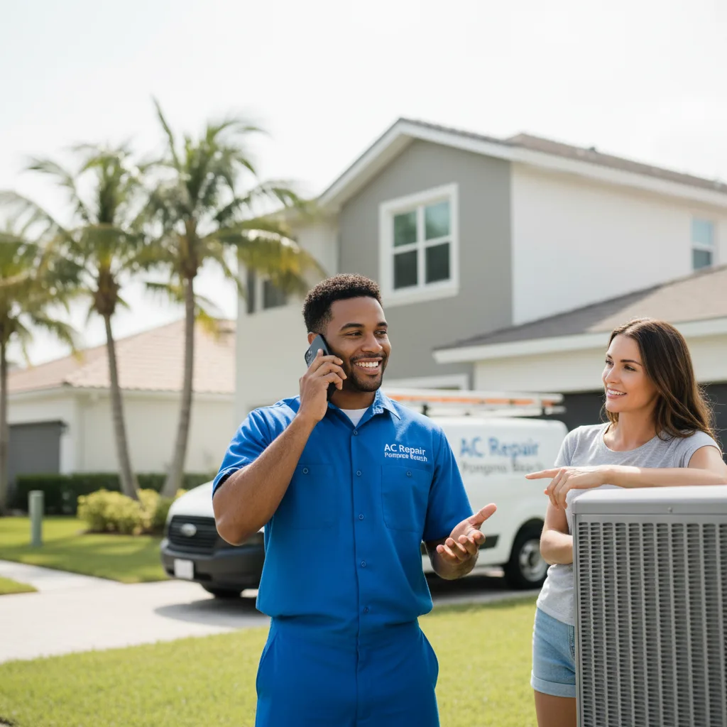 AC Repair Pompano Beach customer support in Indian Harbour Beach